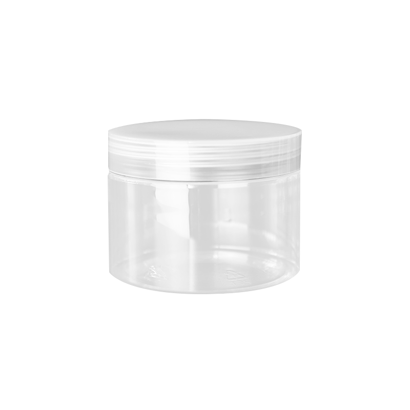 8 oz 250 ml PET Plastic Round Jar With Screw Cap