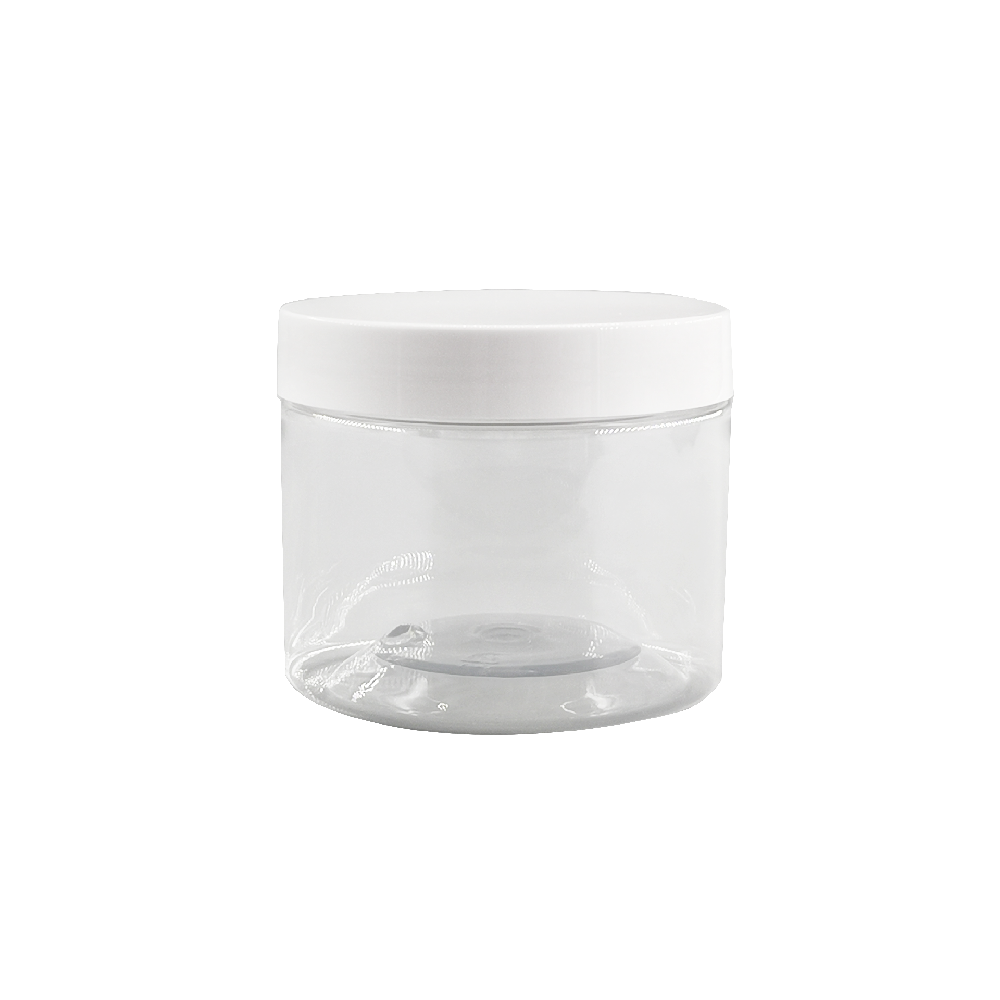 10oz 300ml Plastic PET jar for body scrub jar and body butter jar