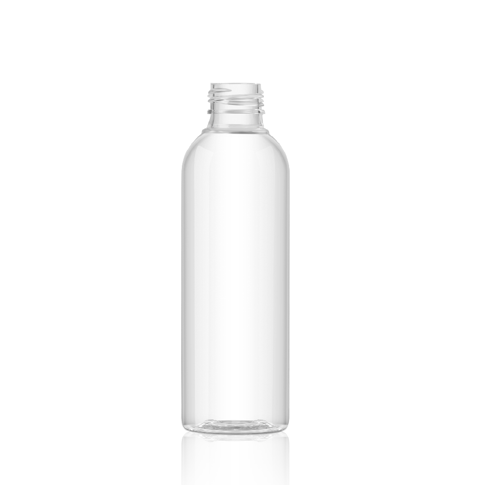 100ml plastic tall boston round bottle