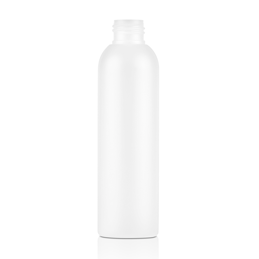 6 oz 180 ml HDPE plastic Cosmo Round Bullet bottle