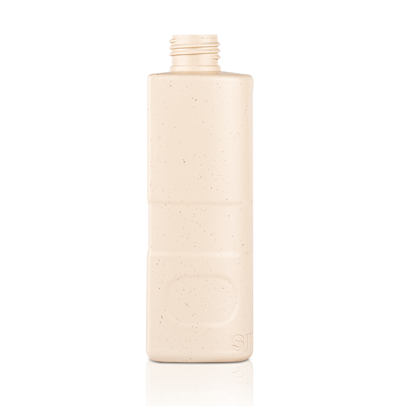 6.6 oz 200 ml HDPE plastic Half Circle bottle