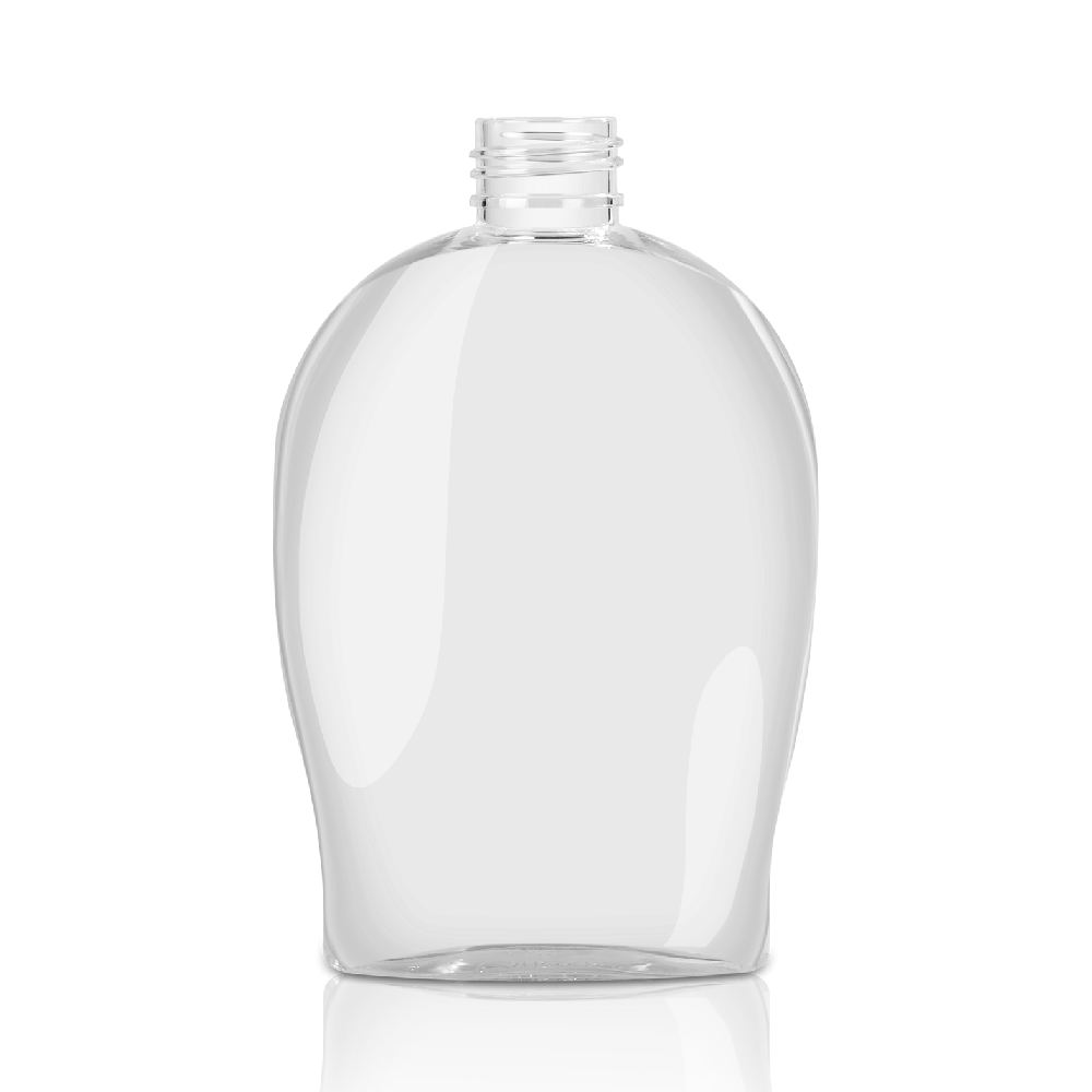 8 oz 250 ml PET plastic oval bottle