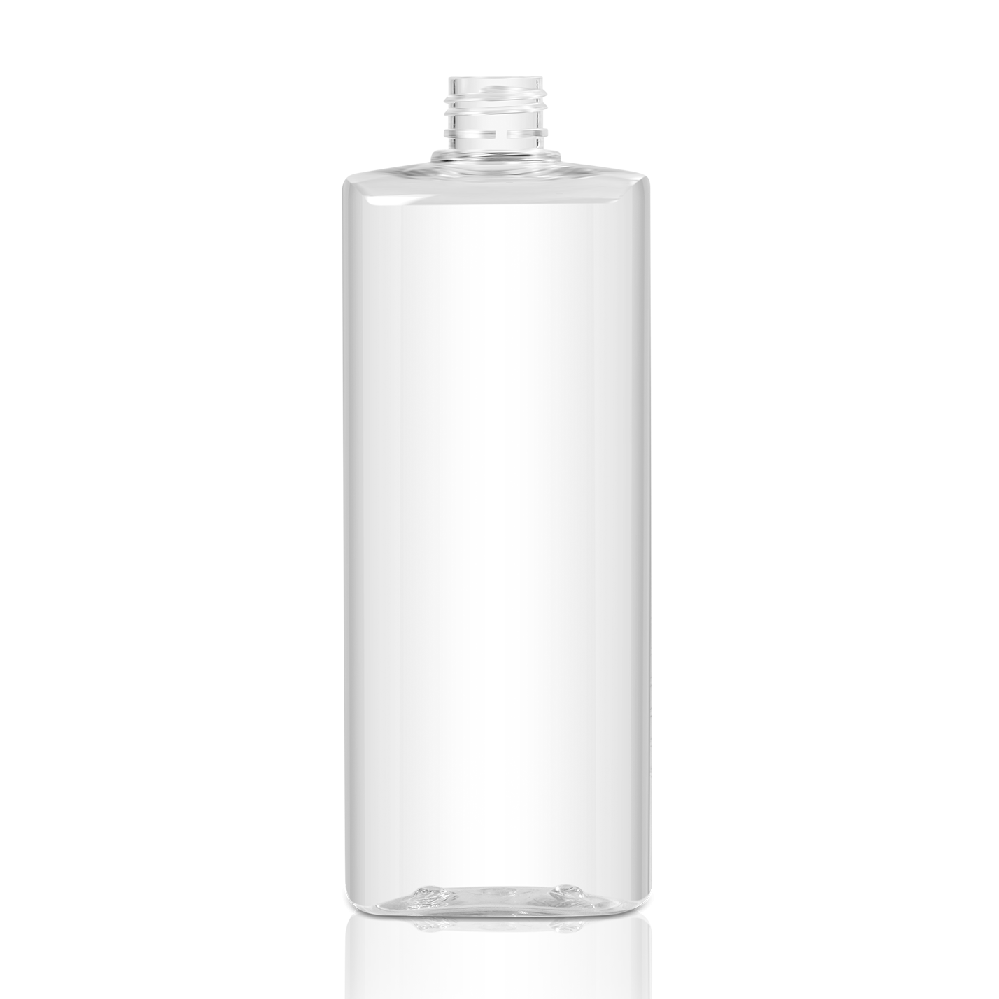 14.7 oz 440 ml PET plastic oval bottle