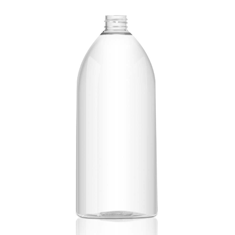 32oz 1000 ml PET plastic oval bottle