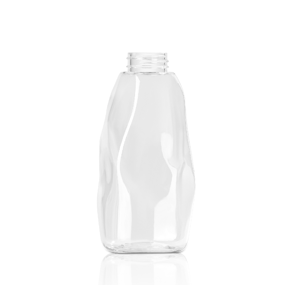 370 ml PET Plastic Specialty Shape Bottles, Neck 32mm
