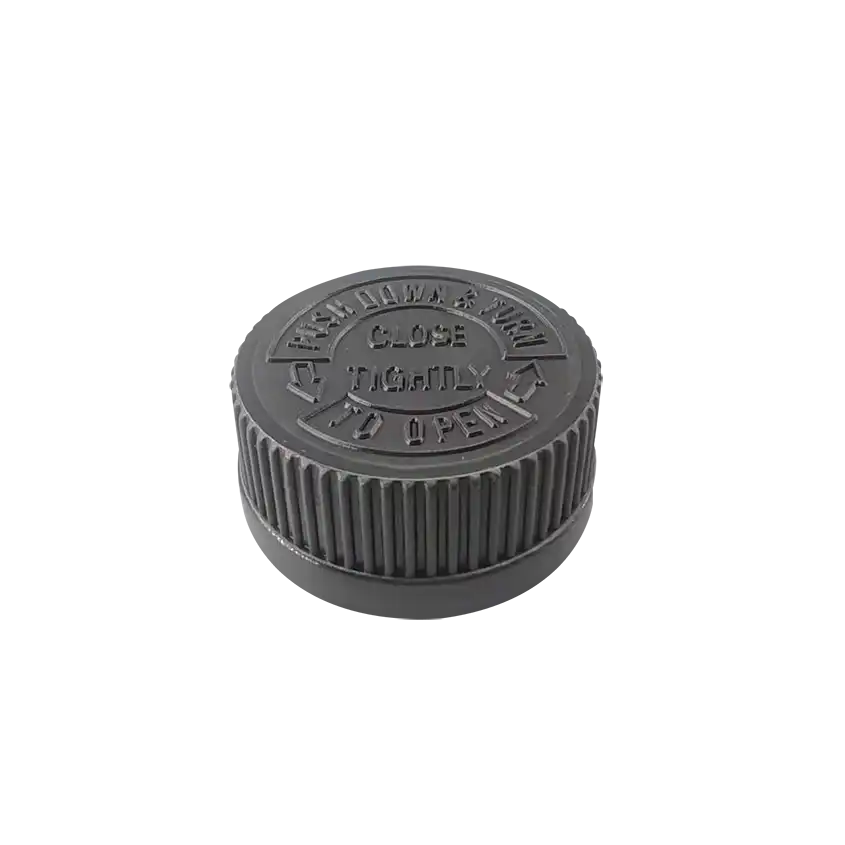 32mm PP Plastic Child-Resistant Capable Screw Top Caps
